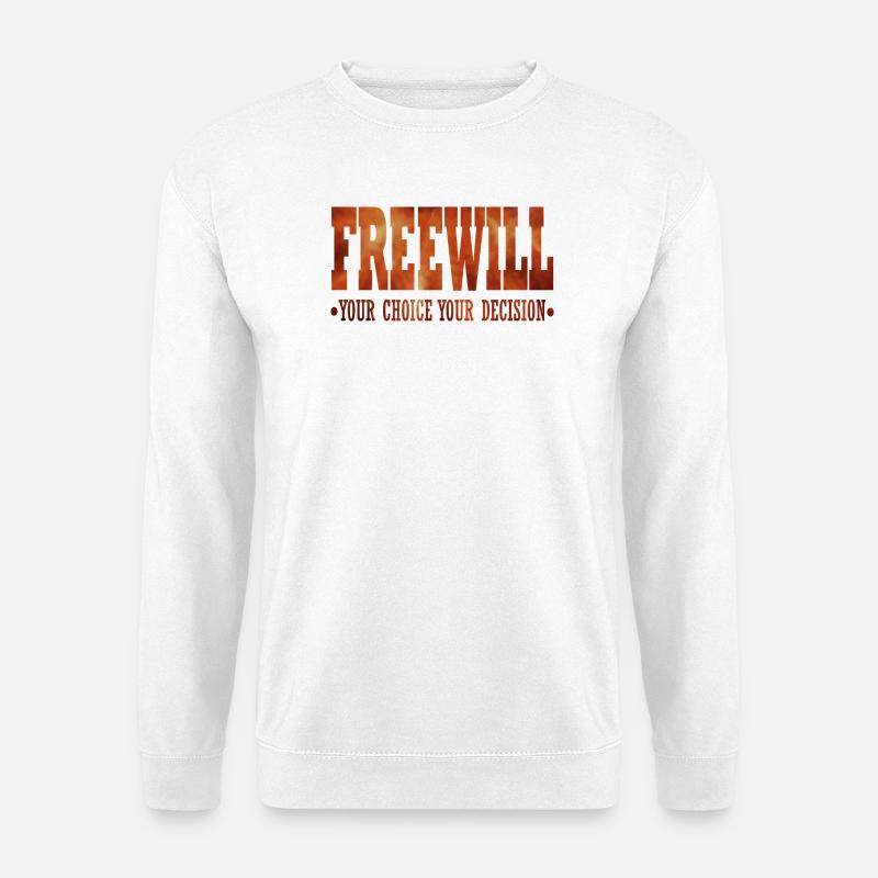 FreeWill - Unisex Sweatshirt - white