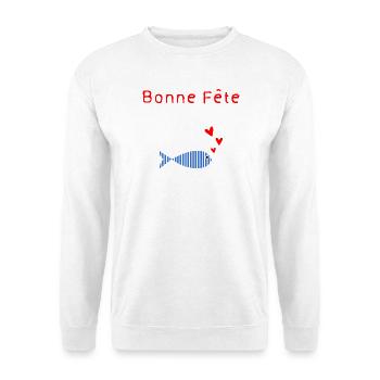MUTTERTAG. SCHÖNEN MUTTERTAG. MAMA - Unisex Pullover - Weiß - Vorne