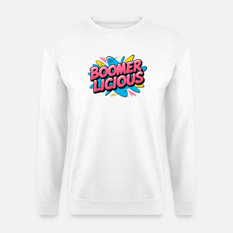 Boomerlicious - Unisex Pullover - Weiß