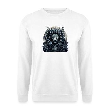 Élégance royale, allure majestueuse - Sweat-shirt Unisexe - blanc - Devant
