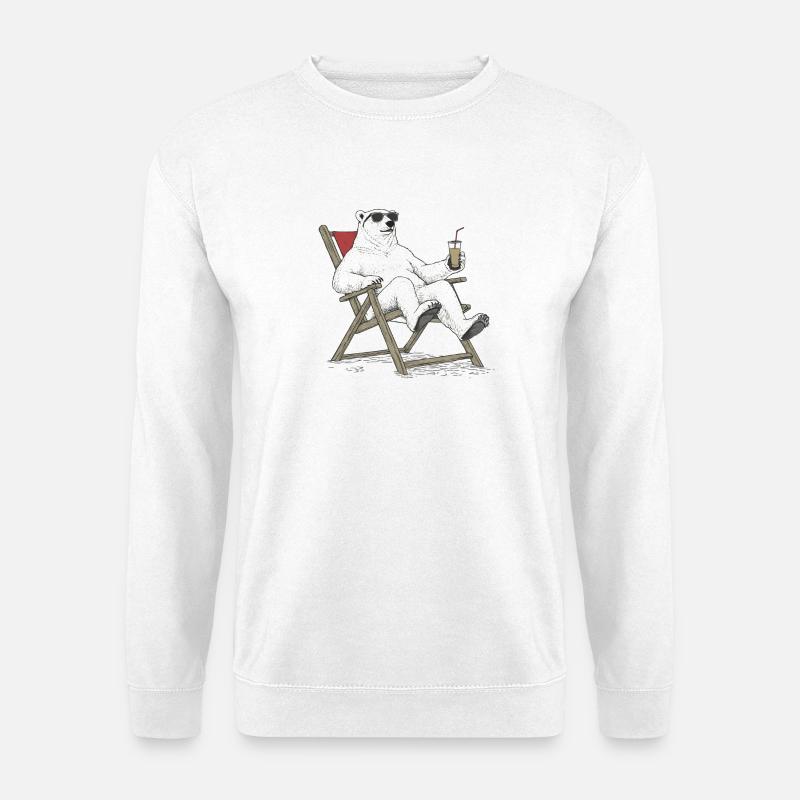 ChillBear - Unisex Pullover - Weiß