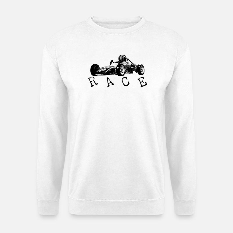 Race - Unisex Pullover - Weiß