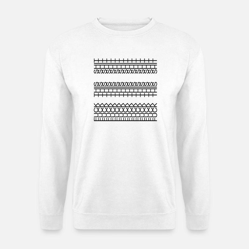 Fuck this shit - Unisex Pullover - Weiß