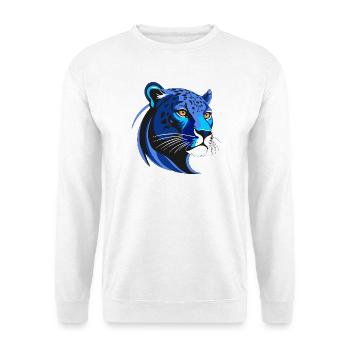 PANTER BLU - Unisex Pullover - Weiß - Vorne