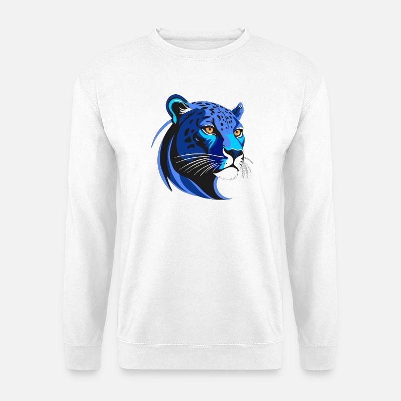 PANTER BLU - Unisex Sweatshirt - white