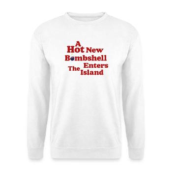 Hot New Bombshell Tea - Unisex Sweatshirt - white - Front