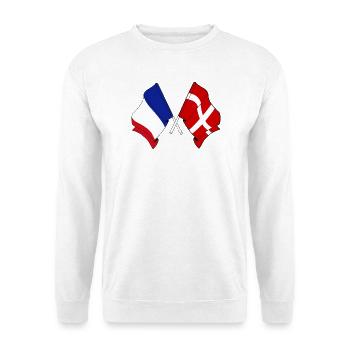 Savoyen & Frankreich – Eine Identität - Unisex Pullover - Weiß - Vorne