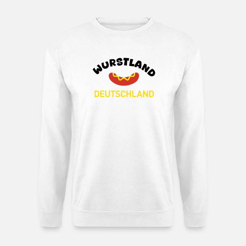 Wurstland Deutschland - Unisex Pullover - Weiß