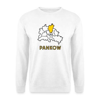PANKOW, Stadtteil von Berlin - Unisex Pullover - Weiß - Vorne