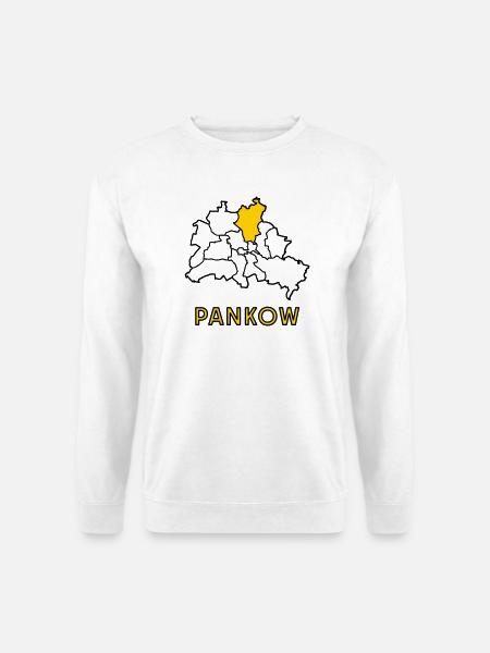 PANKOW, a district of Berlin - Unisex Sweatshirt - white