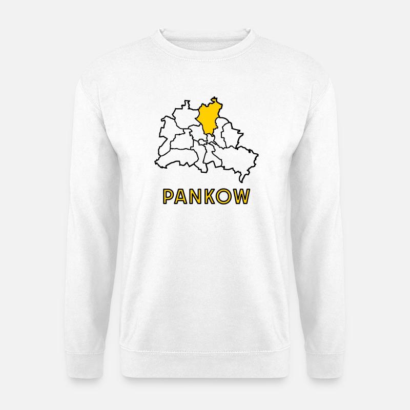 PANKOW, un quartier de Berlin - Sweat-shirt Unisexe - blanc