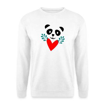 HEART. THANK YOU. MISTRESS. MASTER. THANK YOU MISTRESS. - Unisex Sweatshirt - white - Front