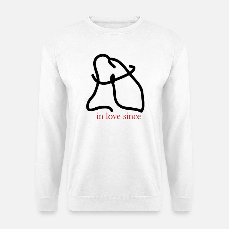 Verliebt - Unisex Pullover - Weiß