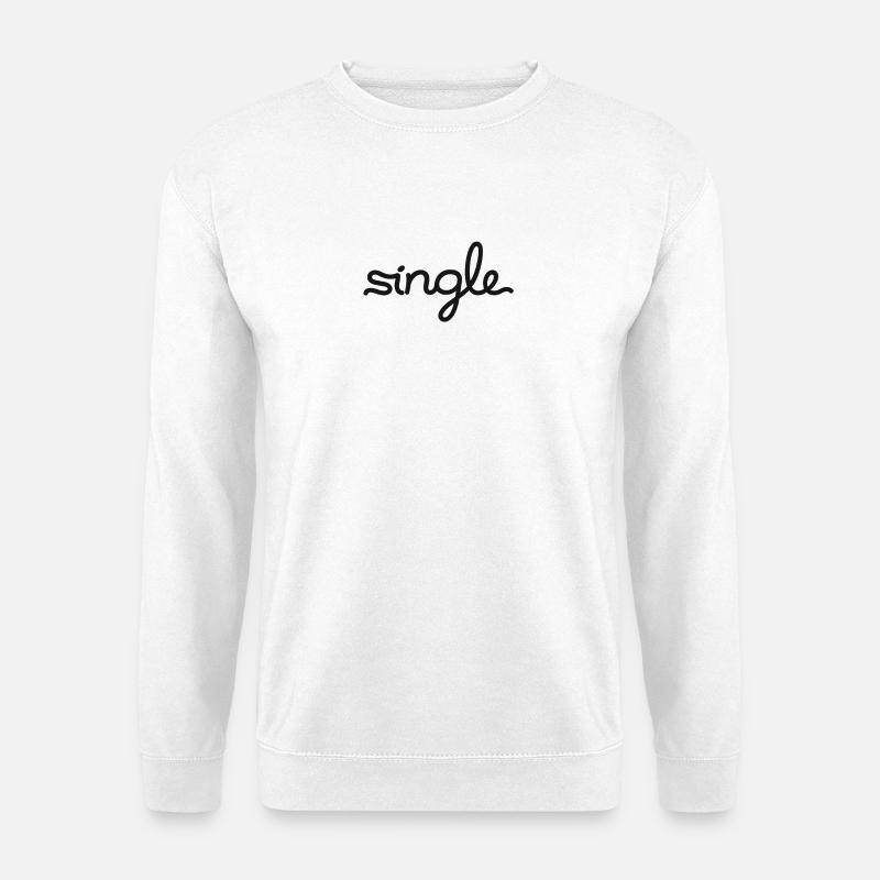 Single - Unisex Pullover - Weiß