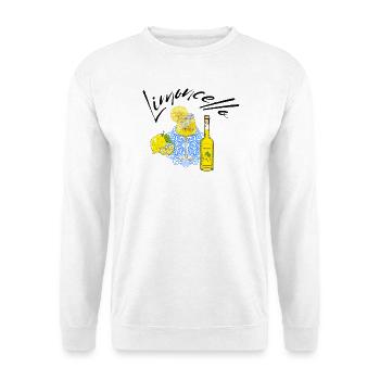 Limoncello – Italian lemon liqueur mediteran - Unisex Sweatshirt - white - Front