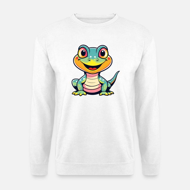 Cute Dino - Unisex Pullover - Weiß