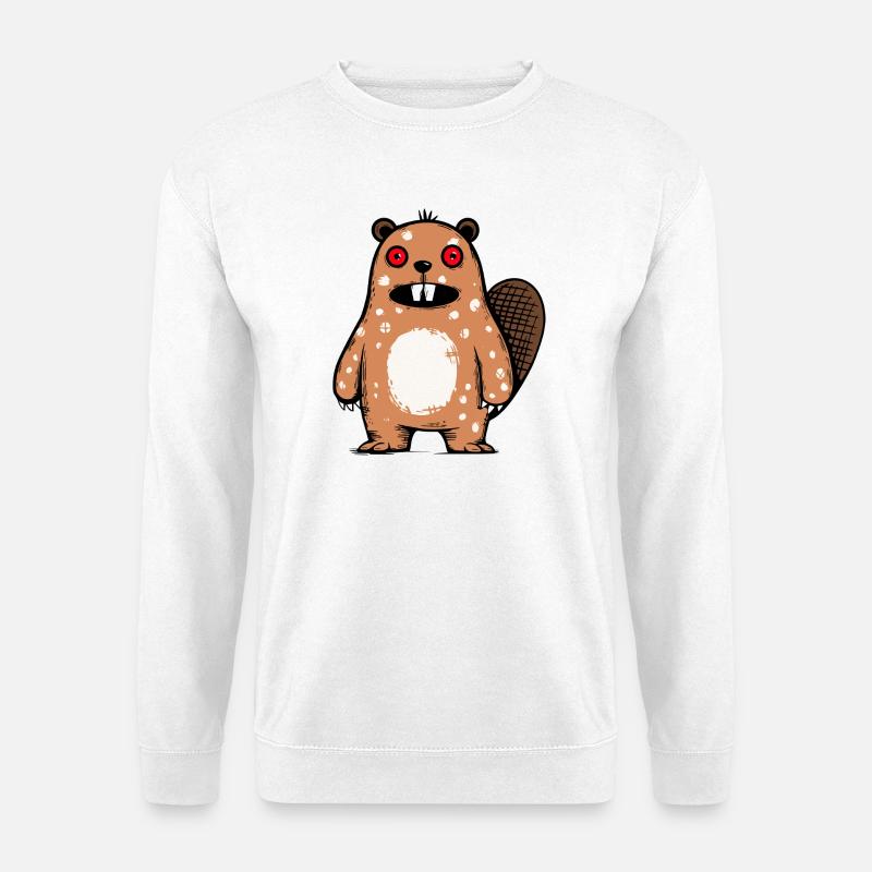 Biber - Unisex Pullover - Weiß