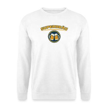Superbräu - Unisex Pullover - Weiß - Vorne