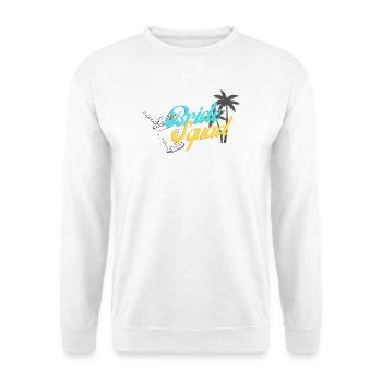 Bride Squad Tropical Sunset Design - Unisex Sweatshirt - white - Front