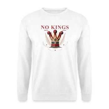The crown of a kingdom without a ruler - Unisex Sweatshirt - white - Front