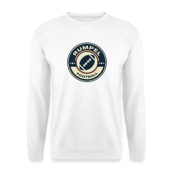 Rumpelfootball Centerpiece - Unisex Pullover - Weiß - Vorne