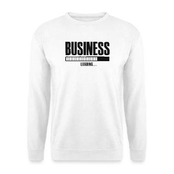 Business Loading Online Business Affiliate - Unisex Pullover - Weiß - Vorne