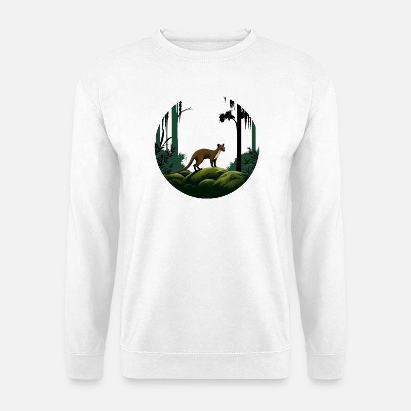 Fossa - Unisex Sweatshirt - white