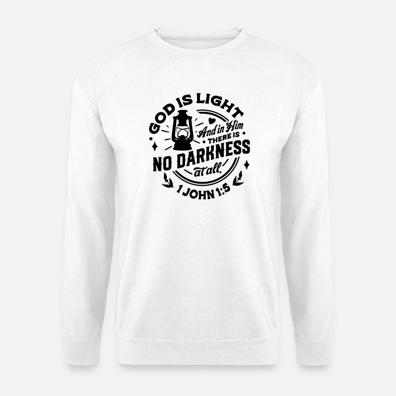 Ätherische himmlische Mondphasen Illustration - Unisex Pullover - Weiß