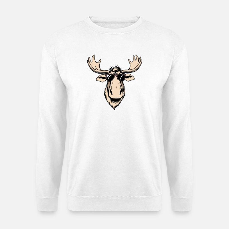 Elk - Unisex Sweatshirt - white