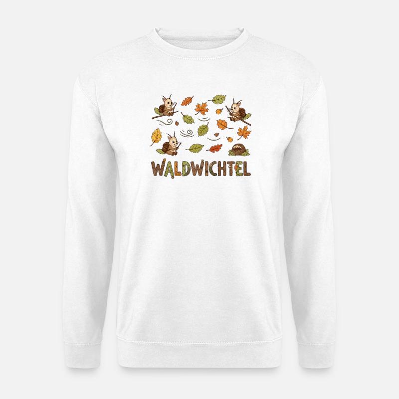 Waldwichtel - Unisex Pullover - Weiß
