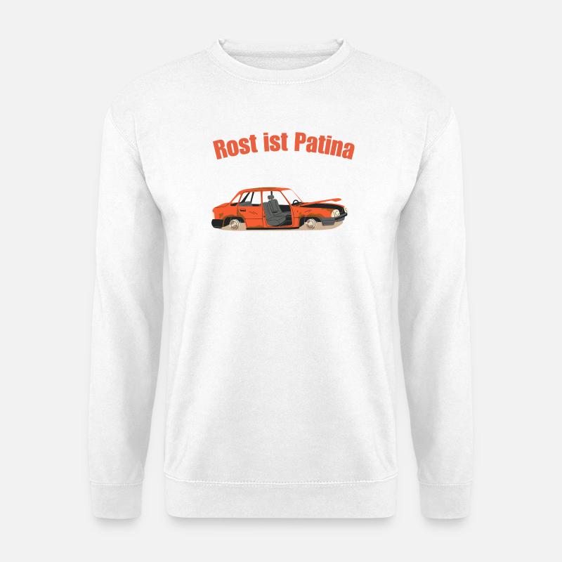Rost ist Patina - Unisex Pullover - Weiß