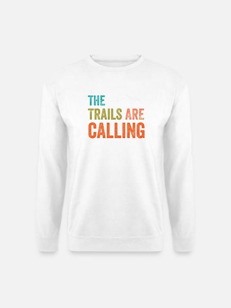 Die Spuren rufen - Unisex Pullover - Weiß
