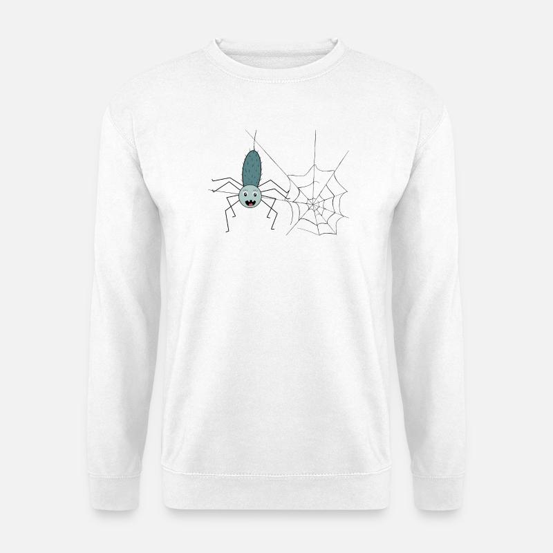 Spinnfried die Spinne - Unisex Pullover - Weiß