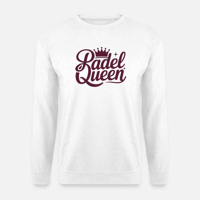 Padel-Königin - Unisex Pullover - Weiß