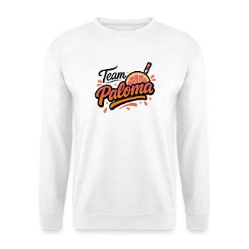 Team Paloma - Sweat-shirt Unisexe - blanc - Devant
