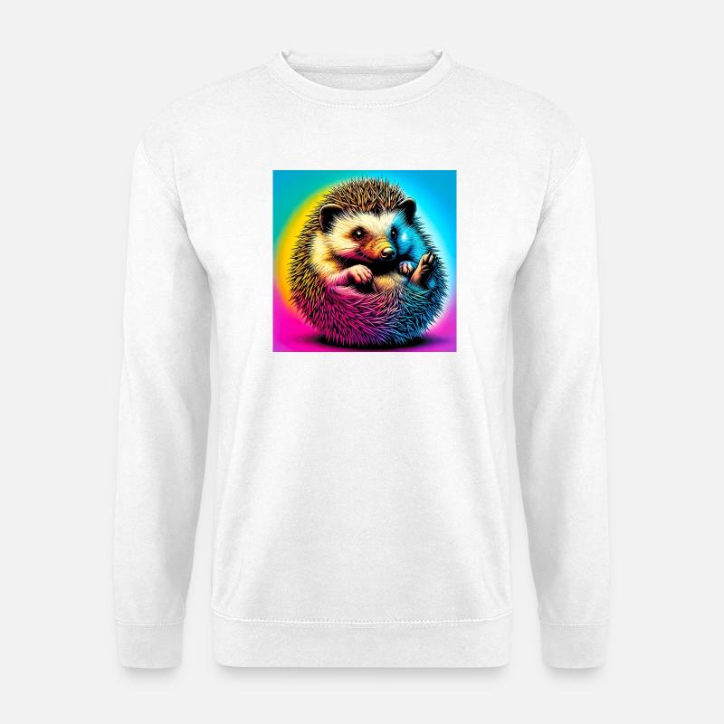 Igel - Unisex Pullover - Weiß