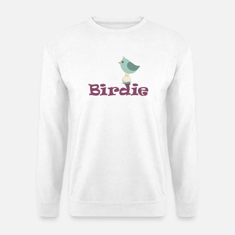 Golf-Birdie - Unisex Pullover - Weiß