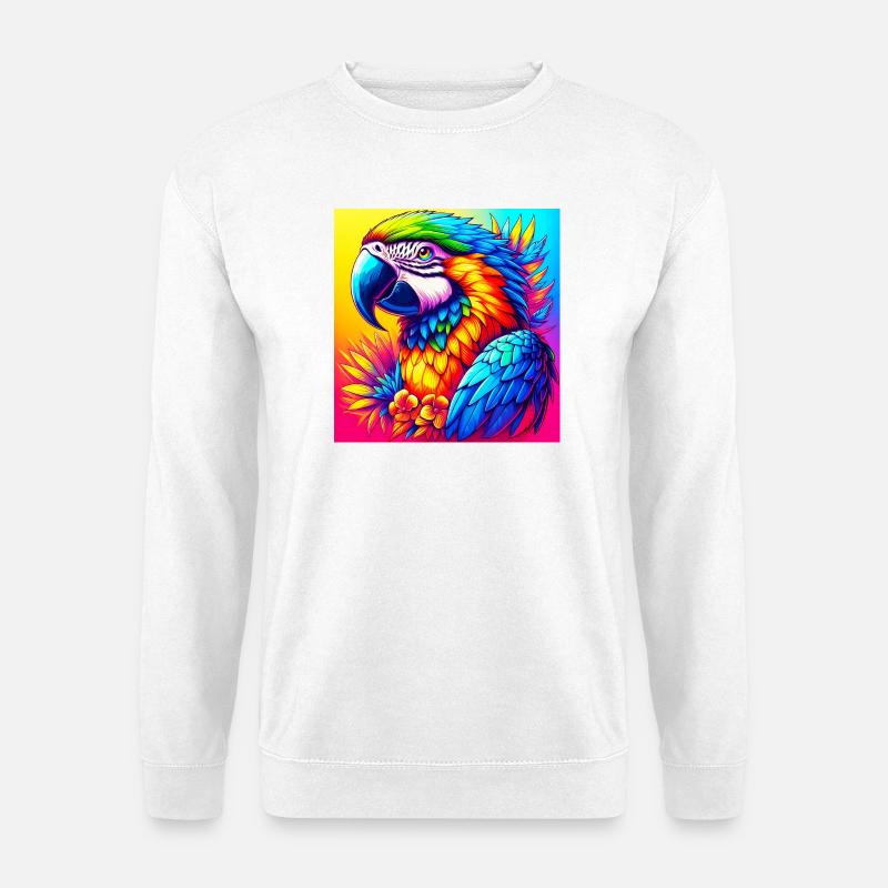 parrot - Unisex Sweatshirt - white