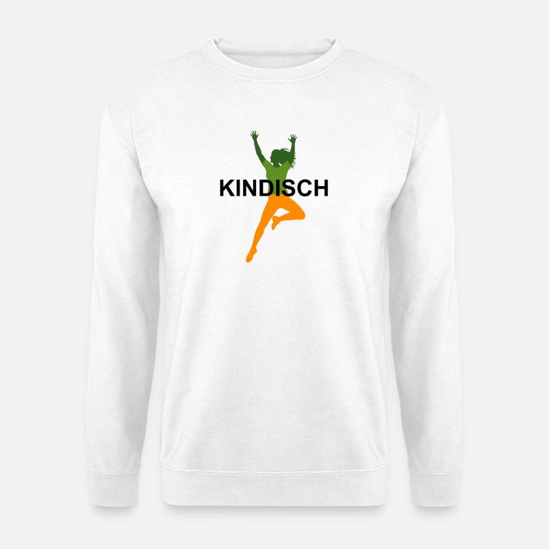 Kindisch - Unisex Pullover - Weiß