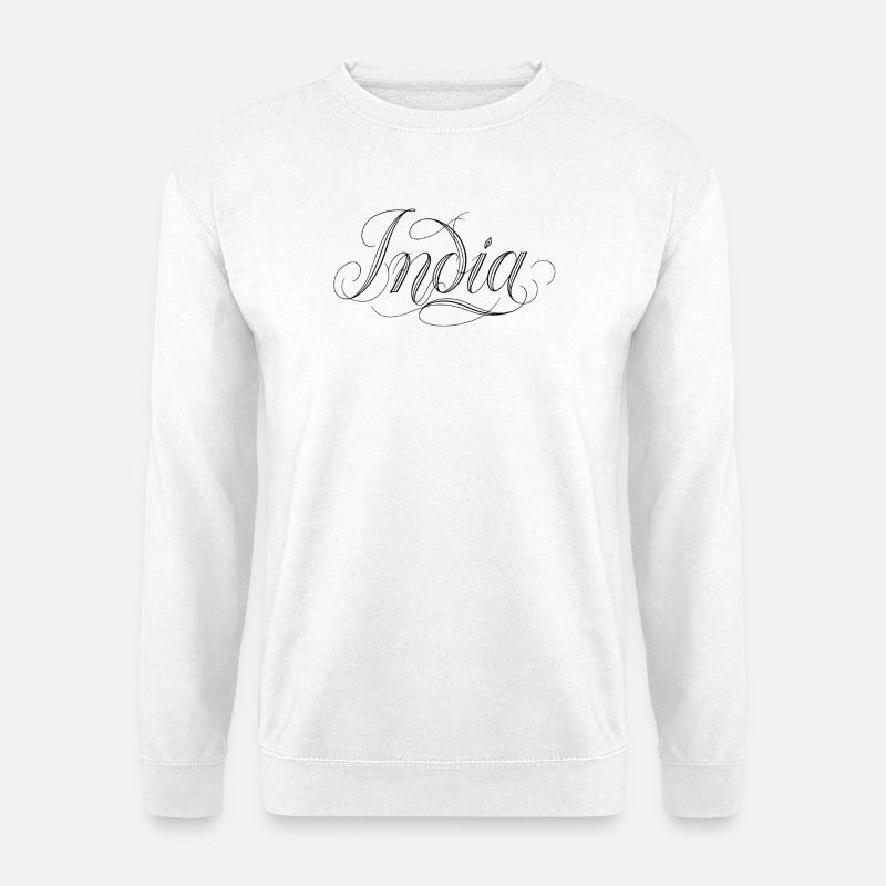 India - Unisex Pullover - Weiß