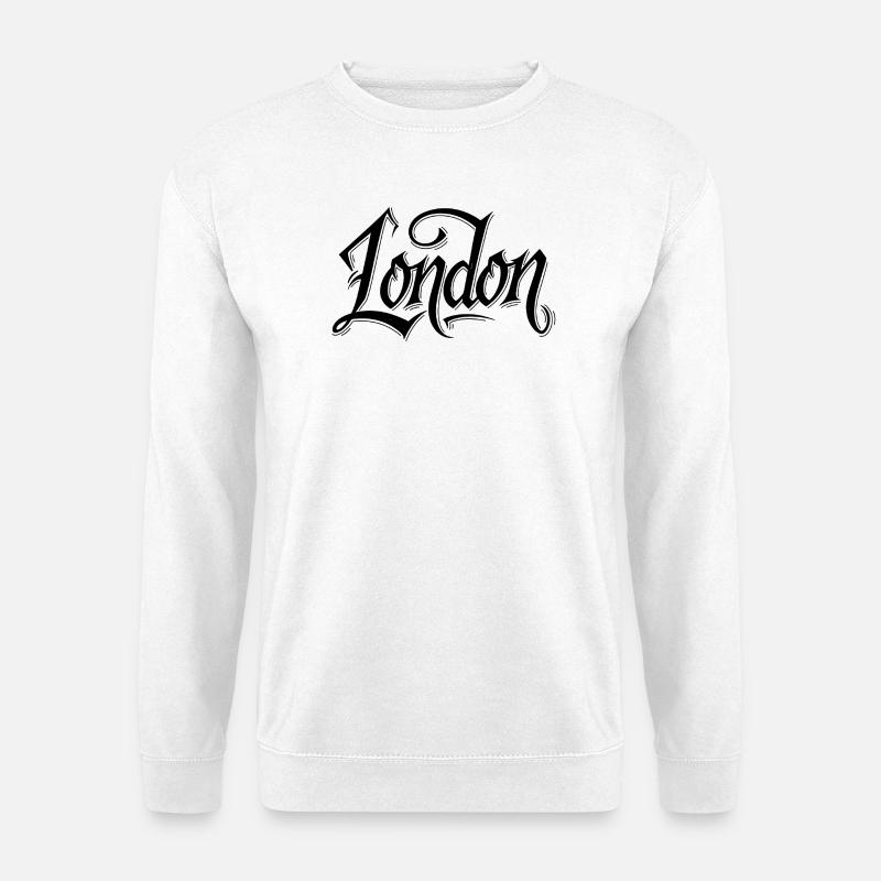London - Unisex Pullover - Weiß