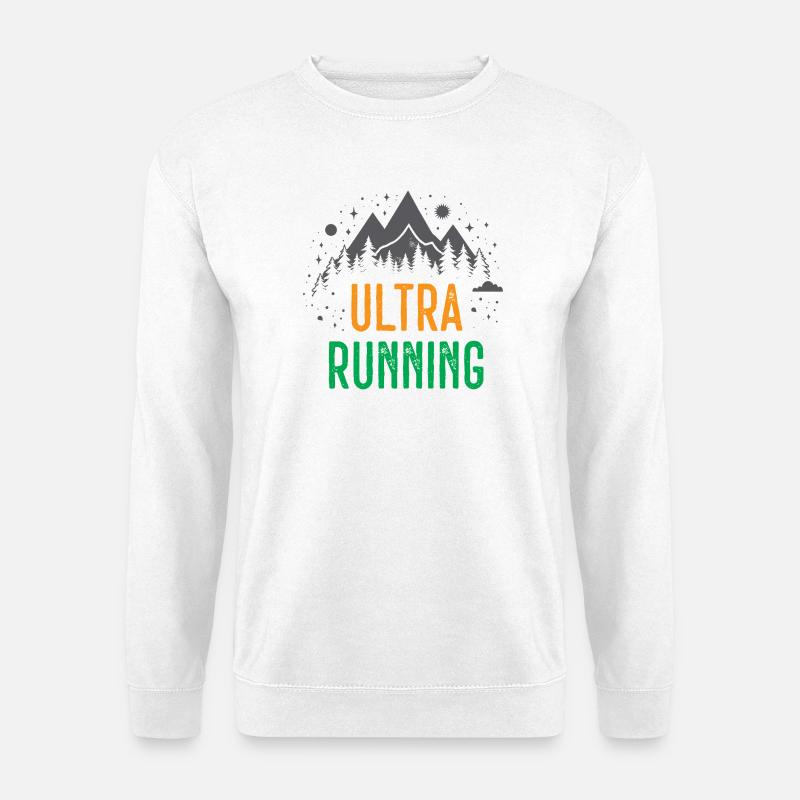Ultra-Laufen - Unisex Pullover - Weiß