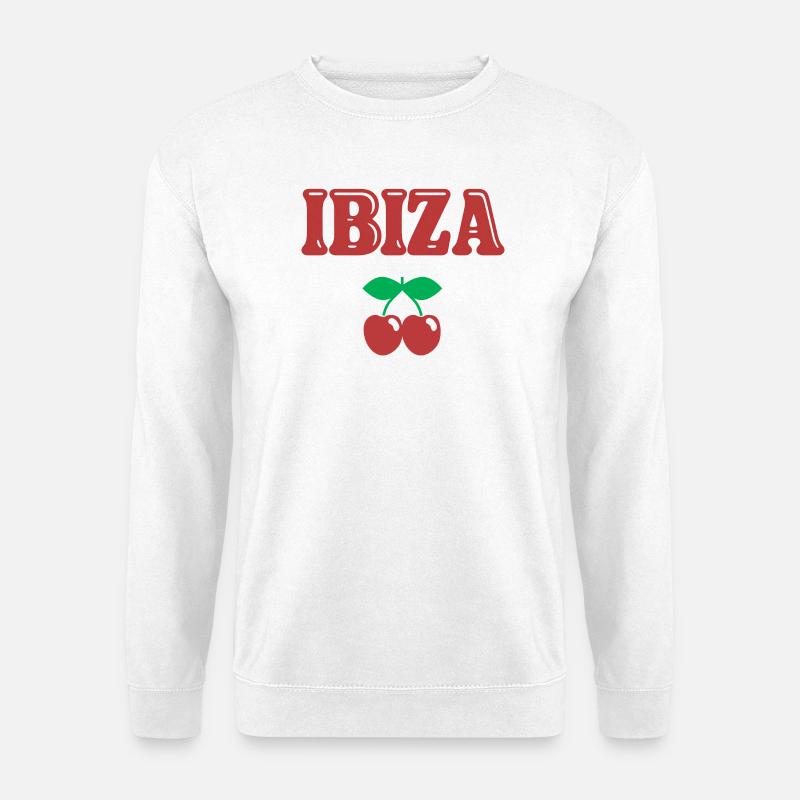 Ibiza Kirschen Pascha - Unisex Pullover - Weiß