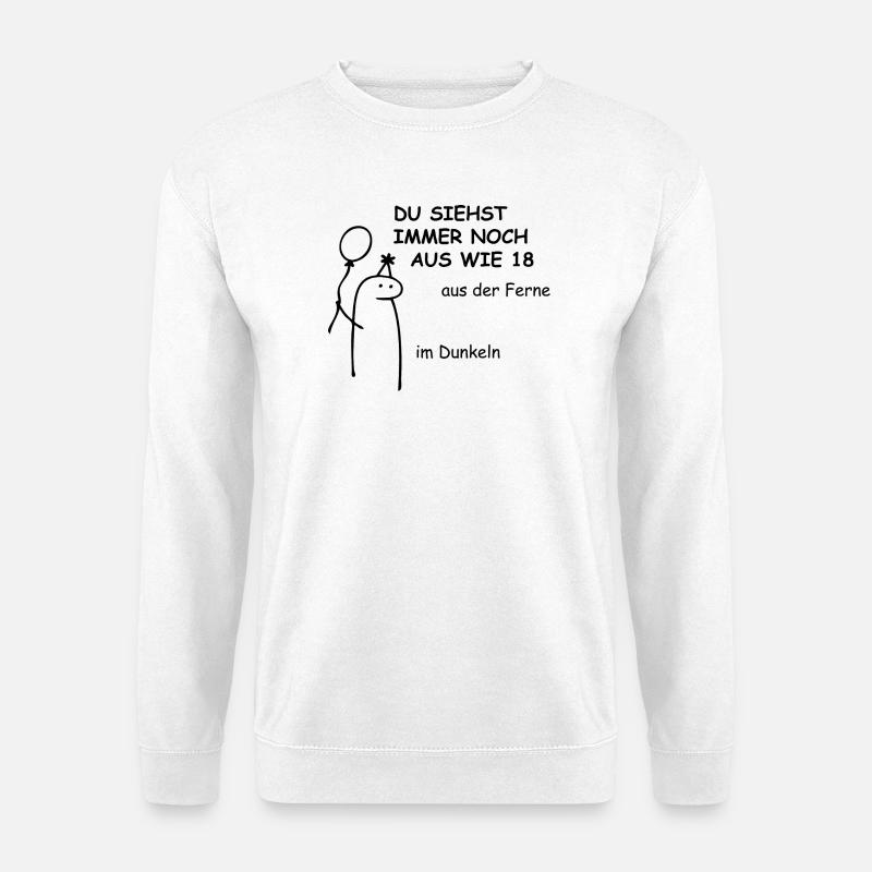 Forever 18 - Unisex Pullover - Weiß