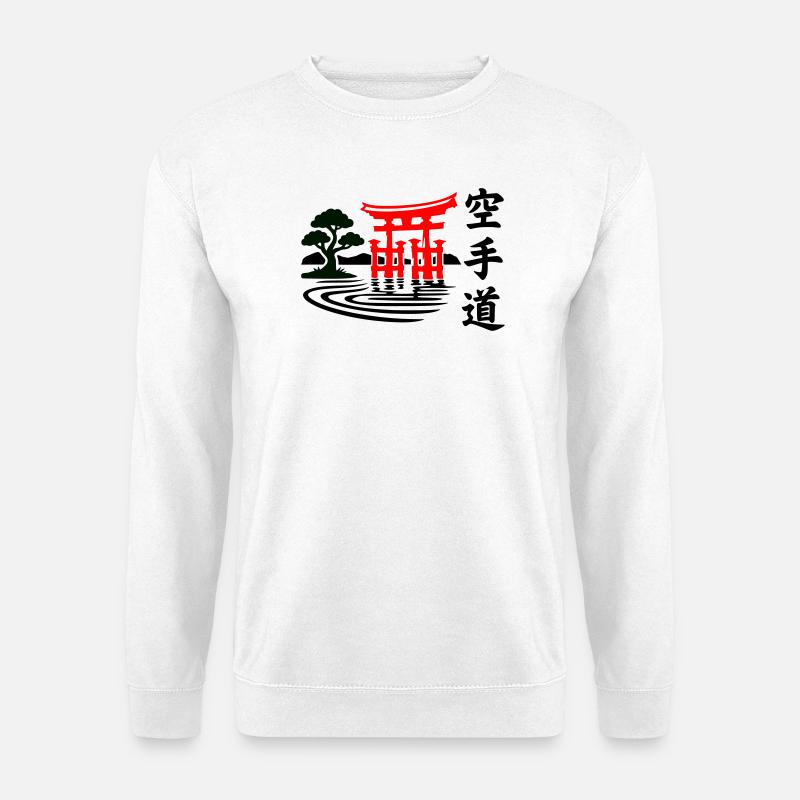 Karate Natur - Unisex Pullover - Weiß