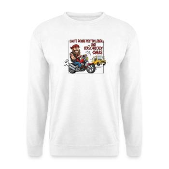 Des tuyaux bruyants sauvent des vies - Sweat-shirt Unisexe - blanc - Devant