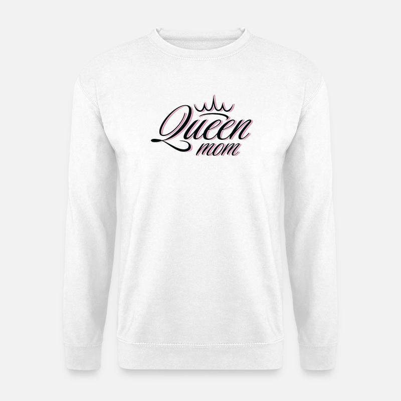 Mutter der Pink and Gold Queen - Unisex Pullover - Weiß