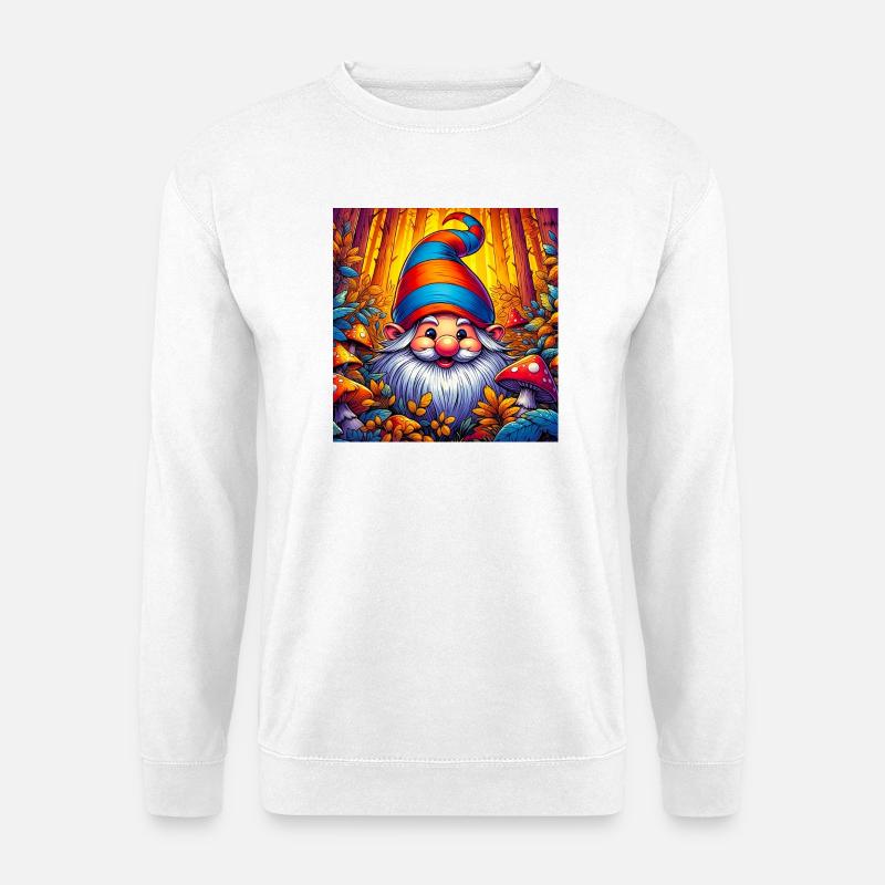 Gnom - Unisex Pullover - Weiß