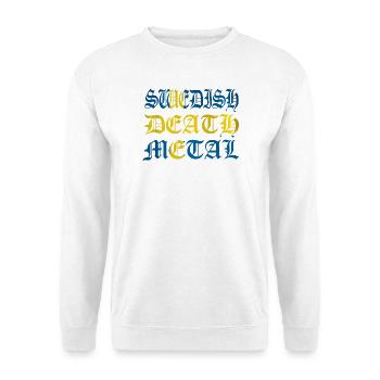 Schwedischer Tod - Unisex Pullover - Weiß - Vorne