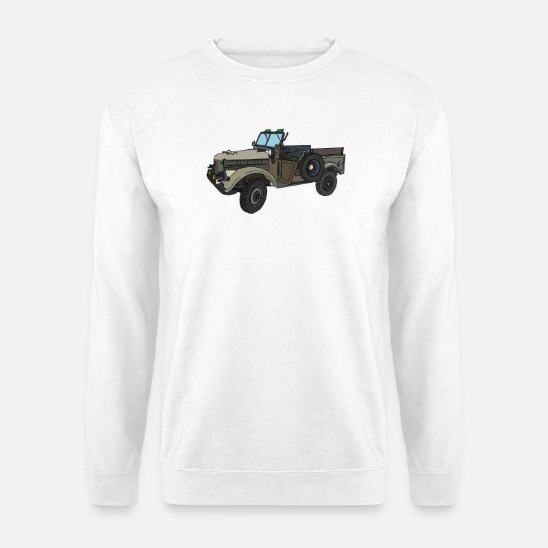 GAZ-69 - Unisex Pullover - Weiß